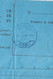 Grand Télégramme Modèle 701 Cachet Télégraphique Bleu Roubaix Nord 14 Mai 1888 - Telegraph And Telephone