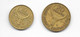 MADAGASCAR - Lot De 2 Pièces - 10 FRANCS ET 2O FRANCS 1970 - F.A.O. Issue - Madagascar