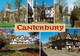 2 AK England * Ansichten Von Canterbury Butchery Lane, Westgate Gardens, Cathedral & City Wall, Christ Church Gate * - Canterbury