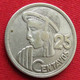 Guatemala 25 Centavos 1956 - Guatemala