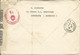 ROUMANIE LETTRE A 32 L RECOMMANDEE ET CENSUREE DE CONSTANTA POUR LYON DE 1940 LETTRE COVER - 2. Weltkrieg (Briefe)