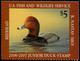 USA 2006-2007 - JUNIOR DUCK STAMP 2006-2007 MNH ** - REDHEAD (Fuligule à Tête Rouge) - TTBE - Duck Stamps