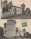 ASSIER LE CHATEAU 1909 2 CPA - Assier