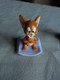 Vintage - Couple De Figurines Tom Et Jerry Sur Leurs Coussins - Other & Unclassified