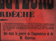 Aux Electeurs De L'Ardèche 1886 Boissy D'Anglas Clauzel Deguilhem Fougeirol Saint Prix Vielfaure - Posters
