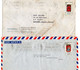 ESPAGNE--Lot De 2  Lettres  MADRID Pour NANTERRE-92 (France)-timbres Blasons Seuls Sur Lettre...cachet - Brieven En Documenten