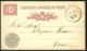 CLH380 -  CARTOLINA POSTALE DI STATO CENTESIMI 0,10 -  STORIA POSTALE 1878 DA ACQUI A TORINO INTERO POSTALE - Stamped Stationery