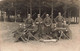 CPA - Militaria - Carte Photo  - Groupe De Soldat Avec Mitraillette - Fusil - Personen