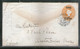 India 1899 QV Provisional Issue 1An O/p On 2As6ps Used Jain-E18 Envelope # 7615 - Enveloppes