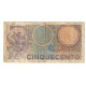 Billet, Italie, 500 Lire, 1976, 1976-06-05, KM:95, AB - 500 Liras