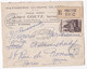Enveloppe Publicitaire 1953 Pâtisserie Maison Ribot, A. Goetz Successeur , Pontoise, En Recommandé - 1921-1960: Période Moderne
