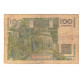 France, 100 Francs, Jeune Paysan, 1953, L.536, B, Fayette:28.36, KM:128d - 100 F 1945-1954 ''Jeune Paysan''