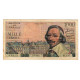 France, 1000 Francs, Richelieu, 1955, W.137, TTB, Fayette:42.12, KM:134a - 1 000 F 1953-1957 ''Richelieu''