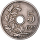 Monnaie, Belgique, 5 Centimes, 1907 - 5 Cents