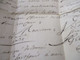 Collection Basses Pyrénées LETTRE France Précurseur XVIIIème De Bayonne Manuscrite 25/4/1703 - 1701-1800: Précurseurs XVIII