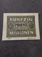 BILLET 50 MILLIONEN MARK 15 09 1923 PHOENIX ALLEMAGNE / BANKNOTE GERMANY - Collections