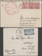 United States: 1918/1939 (ca.), Small Lot Of 41 Air Mail Covers Send To Switzerl - Cartas & Documentos