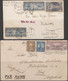 United States: 1918/1939 (ca.), Small Lot Of 41 Air Mail Covers Send To Switzerl - Cartas & Documentos