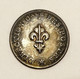 Bouton DIRECTION GENERALE DES POSTES (1815) 2°Restauration. France. 22 Mm - Boutons