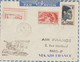 1950 - OCEANIE - 1°LIAISON AERIENNE AIR FRANCE TAHITI à PARIS ! - ENVELOPPE RECOMMANDEE De PAPEETE - Lettres & Documents