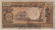 CAMEROON  5'000 Francs   P17c  (ND 1974   President Ahmadou Ahidjo, Railroad Construction ) - Cameroun