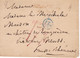 Une Lettre Dite Précurseur Sans Courrier Novembre 1835  Belgique  1835 CF 3R Destination  Rhénanie ?? Allemagne - Andere & Zonder Classificatie