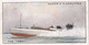 Yachts & Motor Boats 1931 - 33 The Oma  - Ogdens  Cigarette Card - Original  - Ships - Sealife - Ogden's