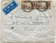 French India Cover Pondichery To France - Lettres & Documents