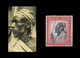 1942 ** RUANDA-URUNDI = RU 136 MNH RED CHIEF WITH SPEAR / PHOTO CARD FOR FREE [ 10,5 X 9,4 Mm ] - Ruanda-Urundi