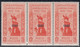 1932 Giuseppe Garibaldi 3 Valori Sass. 25 MNH** Cv 210 - Aegean (Caso)