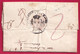 FRANCHISE L'INTENDANT DE LA MARINE A TOULON VAR + P78P TOULON 1818 POUR NICE AU DOS DETAIL TAXE SARDE + FRANCE LETTRE - 1801-1848: Vorläufer XIX