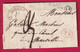 CAD TYPE 12 BARJOLS VAR BOITE RURALE O ST JULIEN DECIME RURAL POUR MARSEILLE LETTRE COVER - 1801-1848: Vorläufer XIX