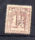 Allemagne--HAMBOURG--1864-n° 8--1.1/4s  Lilas Neuf  Avec Charnière ...cote  90€........recto-verso - Hambourg