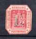 Allemagne--HAMBOURG--1866--n° 23--1.1/2s  Rose  Avec Charnière ...cote  6€........recto-verso - Hamburg (Amburgo)