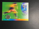 (1 Oø 25 A) 2000 Olympis Games Fied Hockey Maxicard (sport) With 2020 "Passion Ring" $ 2.00 Coin - 2 Dollars