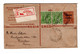 1924 ( 7.5. ), Scarce Registered Station. Cover,added 2 Times 1 P. Sydney To Germany,commercial ,Rare ! - Cartas & Documentos