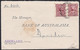 NEW ZEALAND 1898 2d PEMBROKE X2 LONDON PRINT RPO DN-N COMMERCIAL BANK COVER - Brieven En Documenten