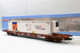 Jouef - Wagon PORTE-CONTENEUR Sgss F-Touax Rail-Route SNCF Ep. IV Réf. HJ6243 Neuf NBO HO 1/87 - Goods Waggons (wagons)