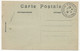 FRANCE - CPA Affr Coté Vue 15c Semeuse Lignée CAD "Versailles Congrès De La Paix" 7/5/1919 / Grille Des Cent Marches - Commemorative Postmarks