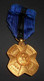 Médaille Or Chevalier Ordre De Leopold II Unilingue (1908 à 1951) Pour Service Au Congo Belge Ou Au Roi - Belgio