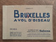 CARNET BRUXELLES A VOL D'OISEAU SABENA ALBUM Nº1 10 CPA ED. THILL - Sets And Collections