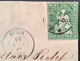 STRUBEL IN EVIAN 1862 HAUTE SAVOIE FRANCE GEBRAUCHT Brief>Bern Via Genéve (Attest Schweiz Suisse Lettre Taxé - Storia Postale