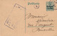 CARTE ENTIER POSTAL SCHAERBEEK BELGIEN 5C ARBON BRUXELLES WWI CARD BELGIUM - Deutsche Armee