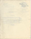 1903  ENTETE MACHINES AGRICOLES MACHINISME  AGRICULTURE R.WALLUT Paris Pour Toutain Chabris (Loir Et Cher) B.E.V.HIST. - 1900 – 1949