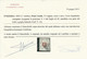 501 - 1850 - Poste Locale, 2½ Rappen, Rosso E Nero. Croce Inquadrata, Esemplare Occupante La Posizione N. 4 Del Foglio D - 1843-1852 Federal & Cantonal Stamps