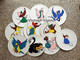 Disney: Cinderella Mice, Birds & Lucifer (10 Large Vintage Cinema Displays / Hangers ~1950s/1960s) - Afiches