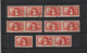 342 De 1937 - René DESCARTES ." De La Méthode"  - 11 Timbres Oblitérations Diverses - 2 Scannes - Used Stamps