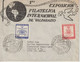 1955 - CHILE - ENVELOPPE DECOREE SUPERBE De La 1° EXPOSITION PHILATELIQUE INTERNATIONALE De VALPARAISO - Cile