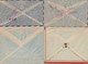 1946/53 - CHILE - POSTE AERIENNE ! - 4 ENVELOPPES Par AVION => USA / GERMANY US ZONE / SUISSE - Chili