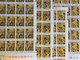 REPUBLIC OF CHINA/TAIWAN ANCIENT PAINTINGS "LANTERN FESTIVAL" SET OF 4 IN FULL SHEET OF 20 SETS, UM MINT LIGHT TONING - Collections, Lots & Series